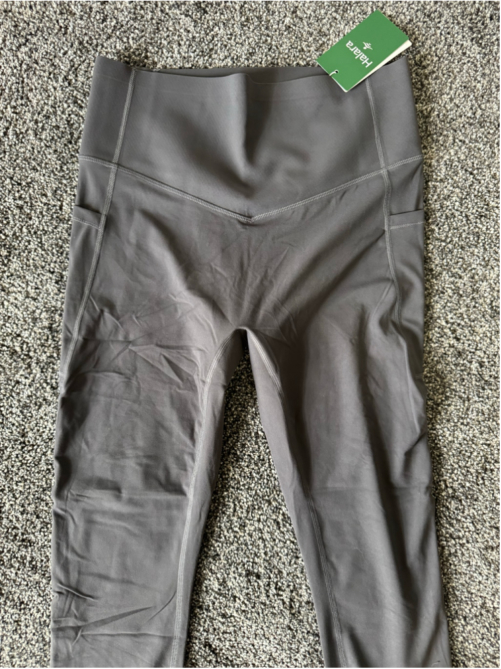 Halara UltraSculpt™ High Waisted Butt Lifting 7/8 Leggings Gray Size L NWT - Picture 7 of 13
